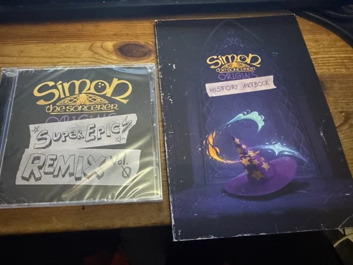 Simon the Sorcerer Origins Special Edition LIMITED Artbook & OST CD