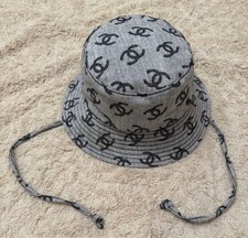 CHANEL Bucket Hat Size M Excellent Condition