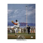 Bob Gibson Autographed 11x14 W/ HOF 81 Inscription Red Ink Photo - PSA/DNA