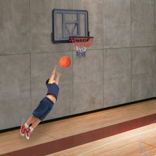 44 " Basketball Hoop In-Ground Shatterproof Backboard Adjustable System Outdoor