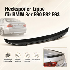 Abrisskante PSM Hochglanz Kofferraumspoiler Spoilerlippe f�r BMW E90 2005-12