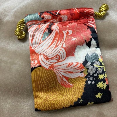 Dries Van Noten Women Bag Drawstring Mini Pouch Flower B Limited