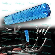 Jdm Universal Spiral Crystal Vip Manual Bubble Shifter Shift Knob Head 150mm
