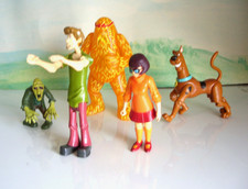 Scooby Doo Action Figures 10,000 Volt Ghost Monster Scooby Shaggy Velma Ghoul