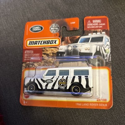 Neu Sealed Matchbox 2021 1966 Landrover Gen Short Card Auto