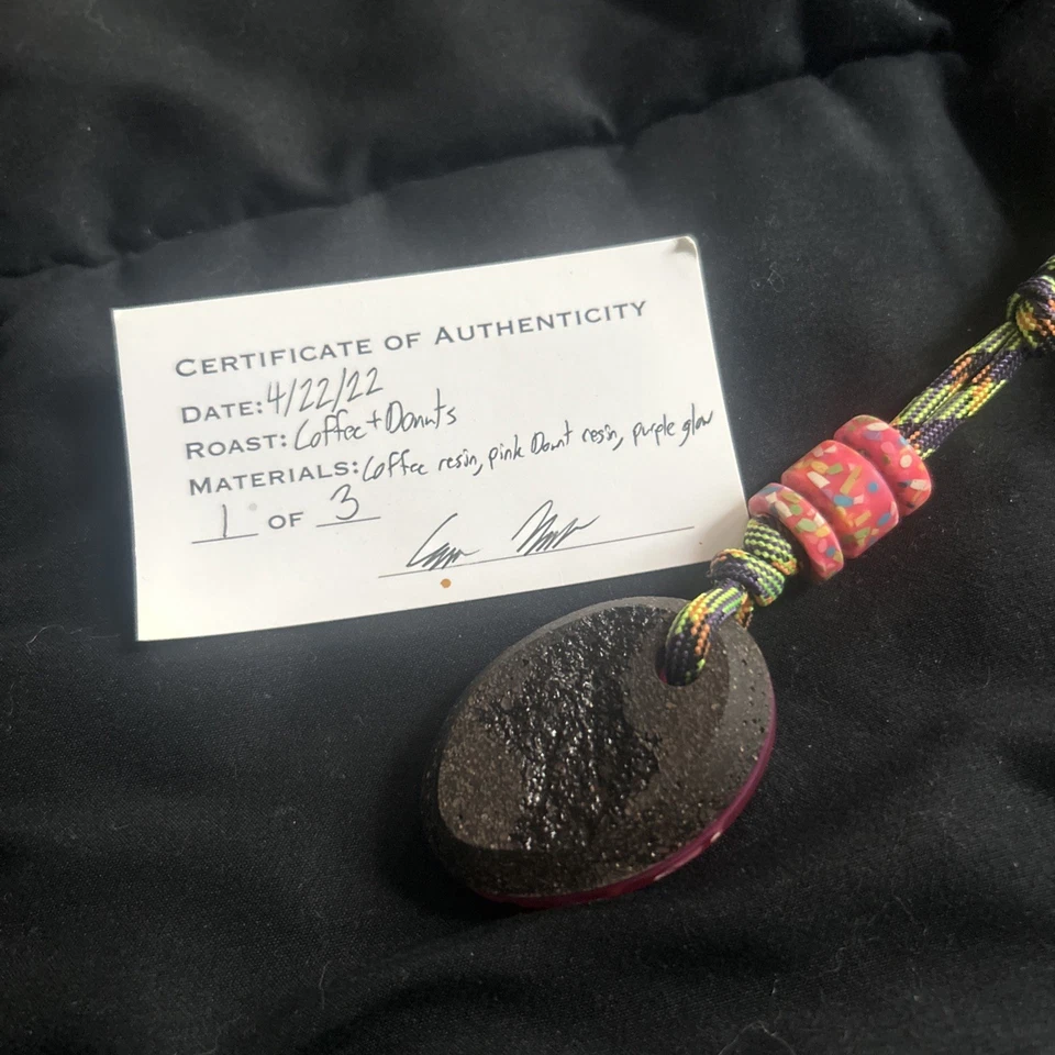 Raro 1 de 3 contas de café e colher todos os dias - café e donuts 1 de um tipo - Imagem 2 de 4