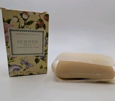 Crabtree & Evelyn Summer Hill Bar Soap 3.5 oz Bar New In box