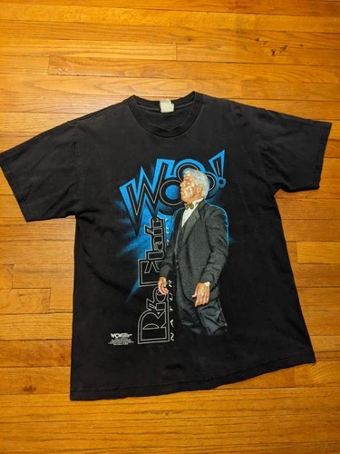 WCW Men's Rick Flair 4 Horseman Rap T-shirt sz 1990s vintage concert t-shirt, vintage, single stitch, B+ condition