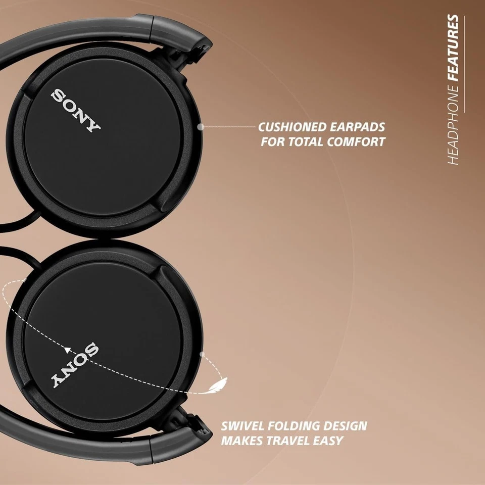 Sony On-Ear Headphones Black - image 4 of 4