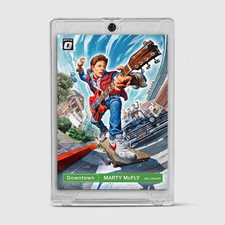 Back To The Future Marty McFly Custom Downtown Limited Edition Trading Card