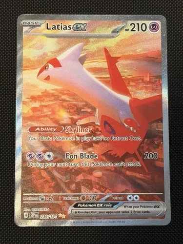 PSA 10 CONTENDER Latias ex 239/191 SIR Surging Sparks Pokemon Card Mint