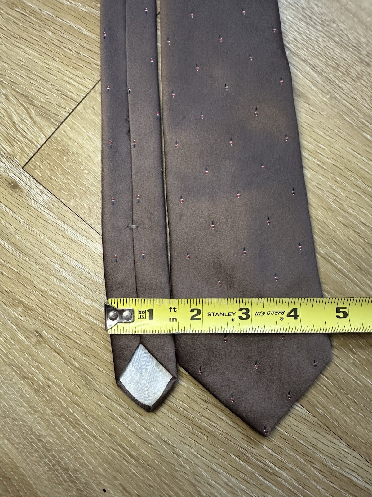 LOT OF 5  Vintage TIES USA Christian Dior Ashford Baranicci Wembley Neck Tie thumbnail 11