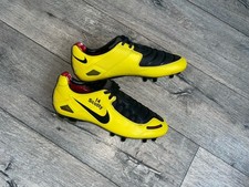 Botas de fútbol Nike Total 90 Air Zoom amarillas Italia botines US11