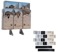 Viking 84x80x14 Headache Rack Wside Mounting Kit - Flatbed Trailer Cab Rack