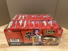 Limited Edition KPop Demon Hunters/Shin Ramyun Collab, Sealed Case of 18 Packs