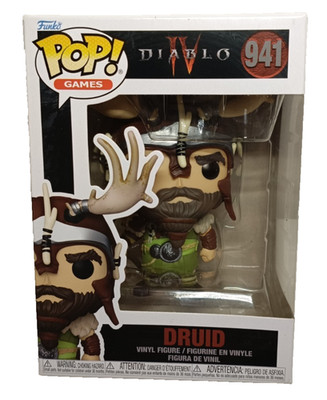 FUNKO POP! Diablo 4 Druid #941 GAMES Original Sammlerstück Druide Blizzard