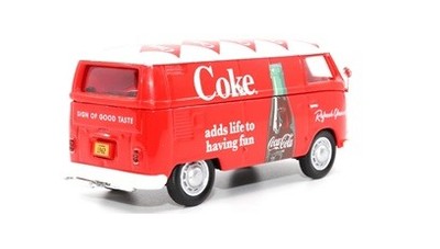 CITY CLASSICS ENGINE - 1962 COCA-COLA VAN - VW T1 Cargo - 1/43 - MCITY432202