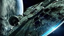 Star Wars movies space millennium falcon art Custom Gaming Mat Desk 4773
