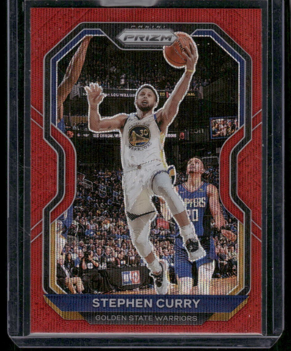 2020-21 Panini Prizm Stephen Curry Red Wave 159