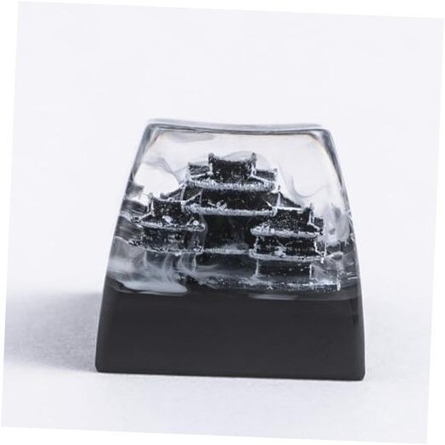 Artisn Keycap Custom Keycaps Black Samurai Japanese Dojo Handmade Dojo Keycap - 第 1/7 張圖片