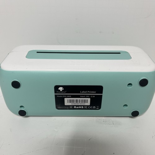 Phomemo PM-246S Thermal Label Printer w/ Power Cord USB & Labels – 4x4 Max Size - Picture 5 of 13