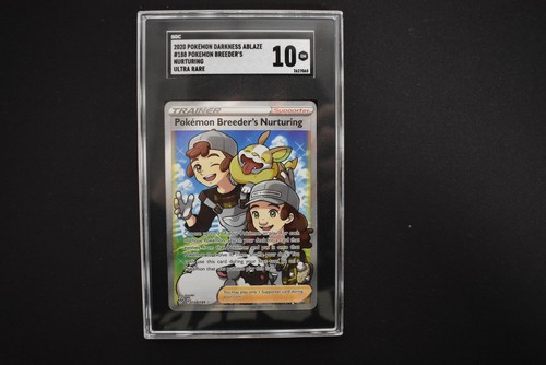Pokémon Breeder's Nurturing graded SGC 10 for sale on eBay
