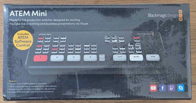 Blackmagic Design ATEM Mini HDMI Live Switcher - BMD-SWATEMMINI_K1 NEW
