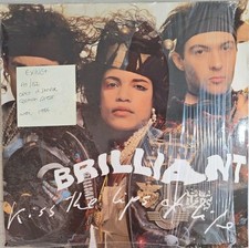 Brilliant Kiss The Lips Of Life Vinyl Record LP EX/VG+ BRILL1 1986