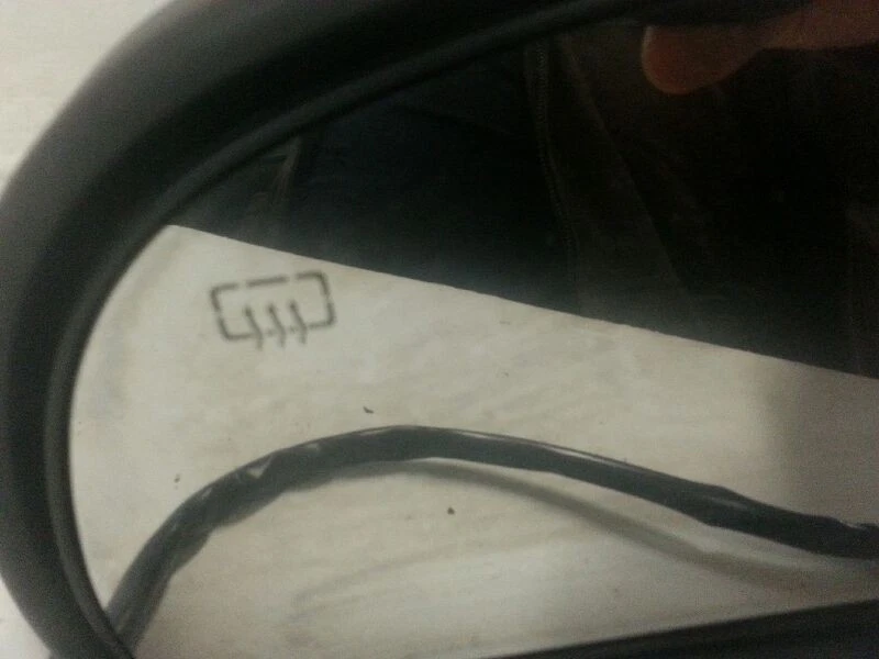 Espejo retrovisor lateral izquierdo del conductor eléctrico compatible con 02-03 OLDSMOBILE BRAVADA B224-159961 Foto 2 de 4