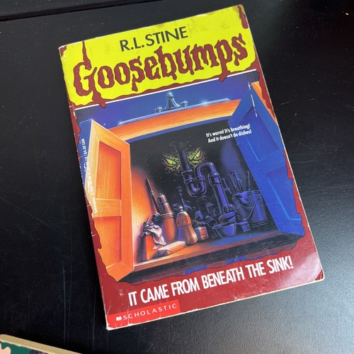 Vintage R.L. Stine Goosebumps Books Lot of 5 Horrorland Deep Trouble 90’s Books - Picture 15 of 17