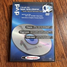 discwasher DVD 1-Brush Dry Laser Lens Cleaner for DVD/CD/Games 1502
