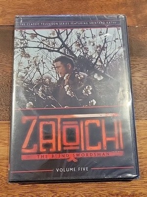 Zatoichi TV Series - Vol. 5 (DVD) Shintaro Katsu, Eng Sub! NEW!