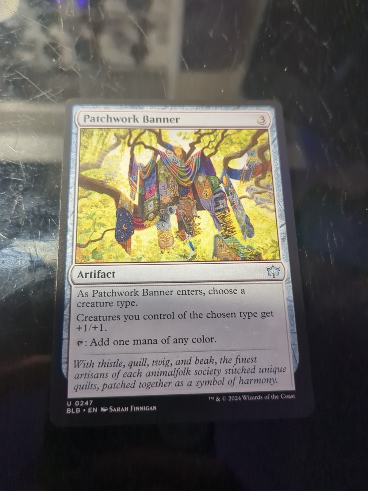 Patchwork Banner Bloomburrow Foil MTG 247 NM