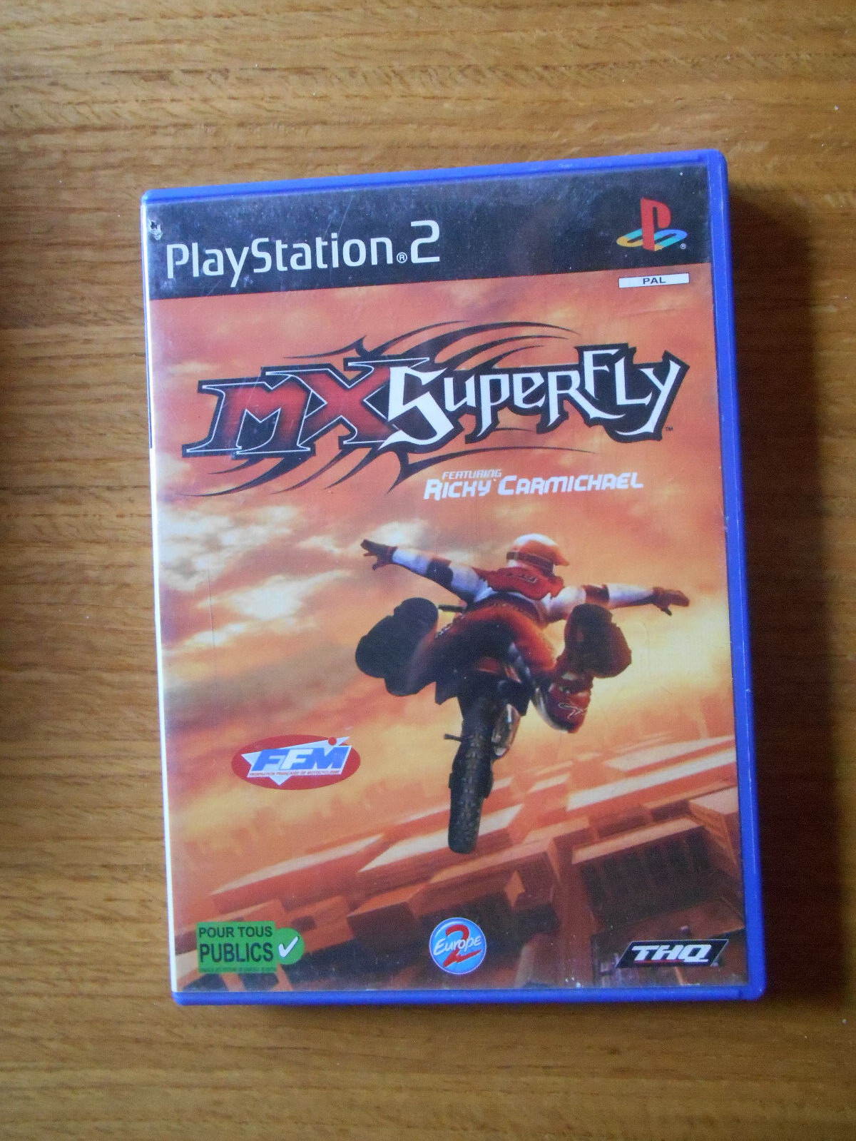 MX Superfly featuring Ricky Carmichael ~~ Jeu PS2 sans notice
