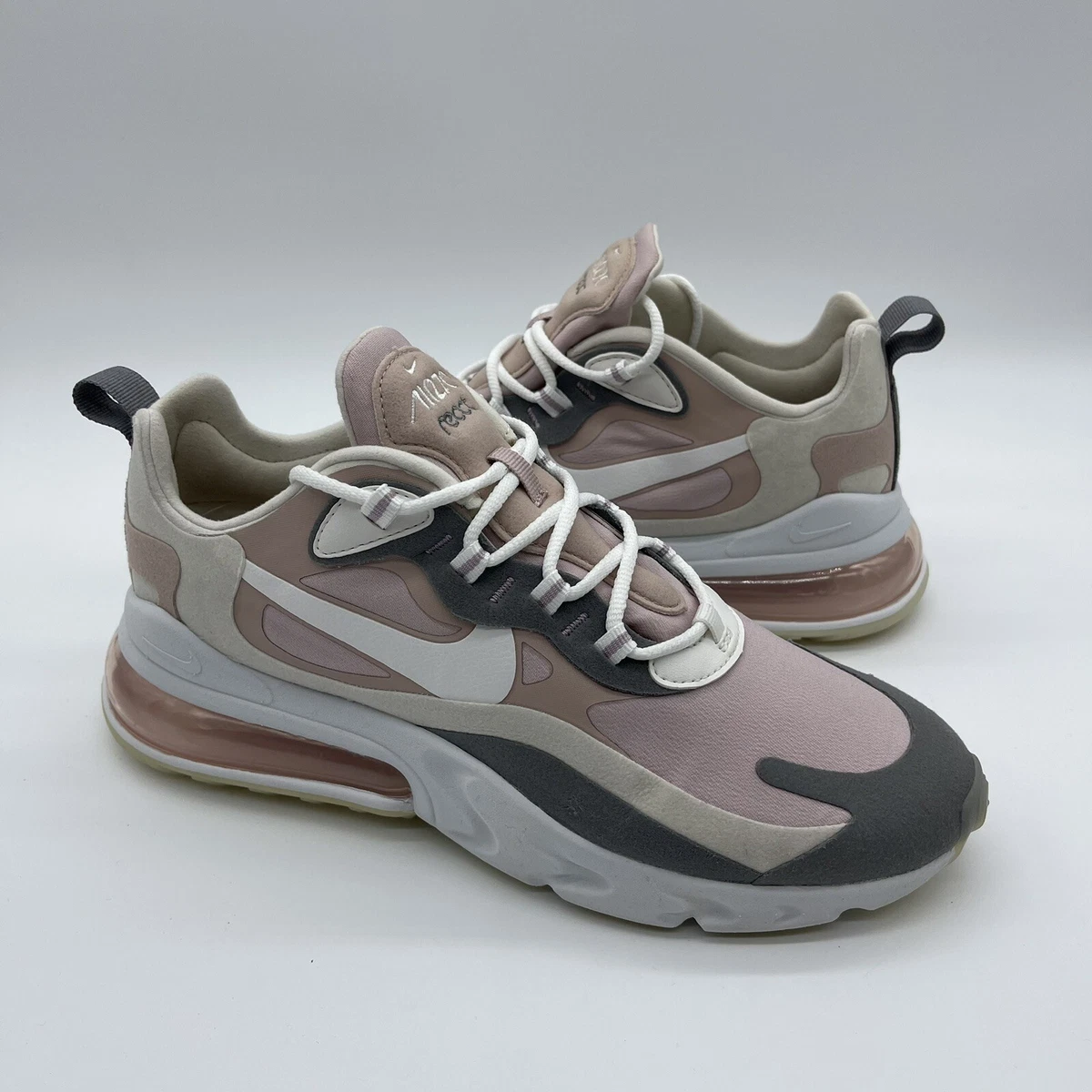 Uitvoerbaar steek Monumentaal Nike Air Max 270 React Women&#039;s Size 9.5 Running Shoes CI3899-500  &#039;Plum Chalk&#039; | eBay