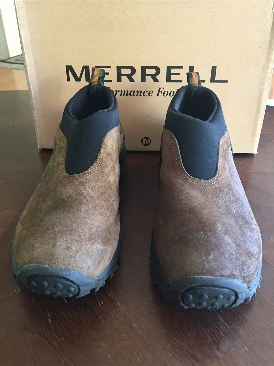 begin Kast vertalen Merrell Winter Moc Root Beer Brown Suede Leather Slip On Shoes Women's Size  7.5 | eBay