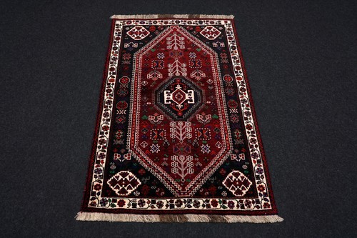 Orient Teppich Afschar 165 x 109 cm Schiraz Nomaden Perserteppich Handgeknüpft - Bild 11 von 12