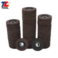 100 PCS 4-1/2"×7/8" 40 Grit Premium Zirconia Flap Disc Sanding Grinding