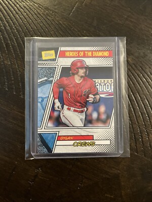 2024 Topps Pro Debut - Heroes of the Diamond #HOTD-6 Dylan Crews (RC)