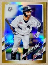 2021 NPB Topps Chrome Takashi Toritani Gold Refractor 41/50 Nippon #98 Marines