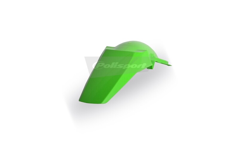 Garde-boue arrière Kawasaki KX 125 vert pour remplacer un carénage cassé