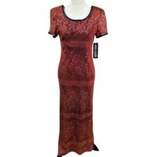 NWT Jessica Howard Women Maxi Dress Evening Gown Lace Overlay Formal Prom Sz12