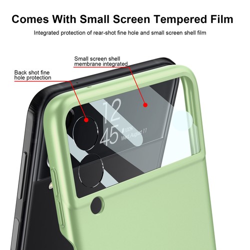 For Samsung Galaxy Z Flip 4 5G Matte Hard Ultra Thin Protective Phone Case Cover - Picture 10 of 22
