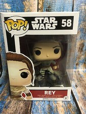 Star Wars Force Awakens Daisy Ridley Funko Pop Vinyl Autographed Signed JSA COA 