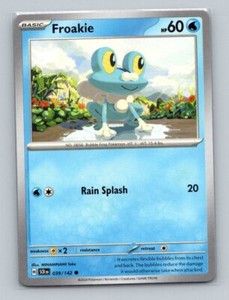1x Froakie #39 Pokemon Stellar Crown - Pokemon NM