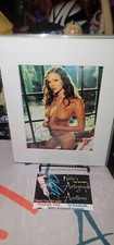 Laura Prepon 70s Show hand signed Autographed 8x10 Magazine Page 11x14 Mat 