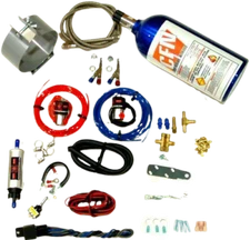 MOTORCYCLE NITROUS OXIDE KIT DUAL NOZZLE SET UP FOR CARBS DNEW