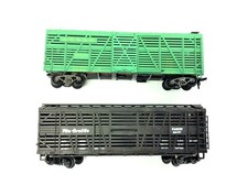 Vintage Rio Grande AT  SF 50656 Cattle Cars Model Train Railroad Plastic Parts