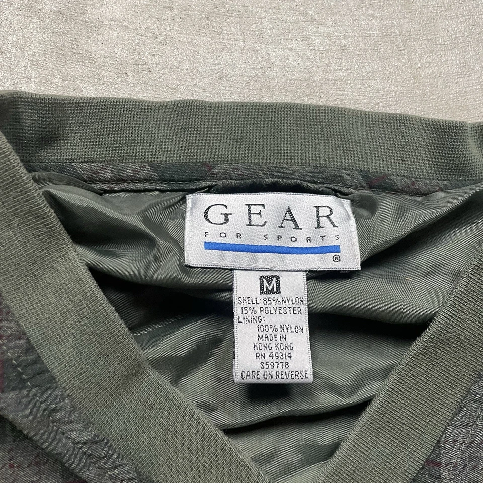 Chaqueta de golf vintage Cog Hill rompevientos años 90 tartán a cuadros pulóver para hombre Foto 3 de 4