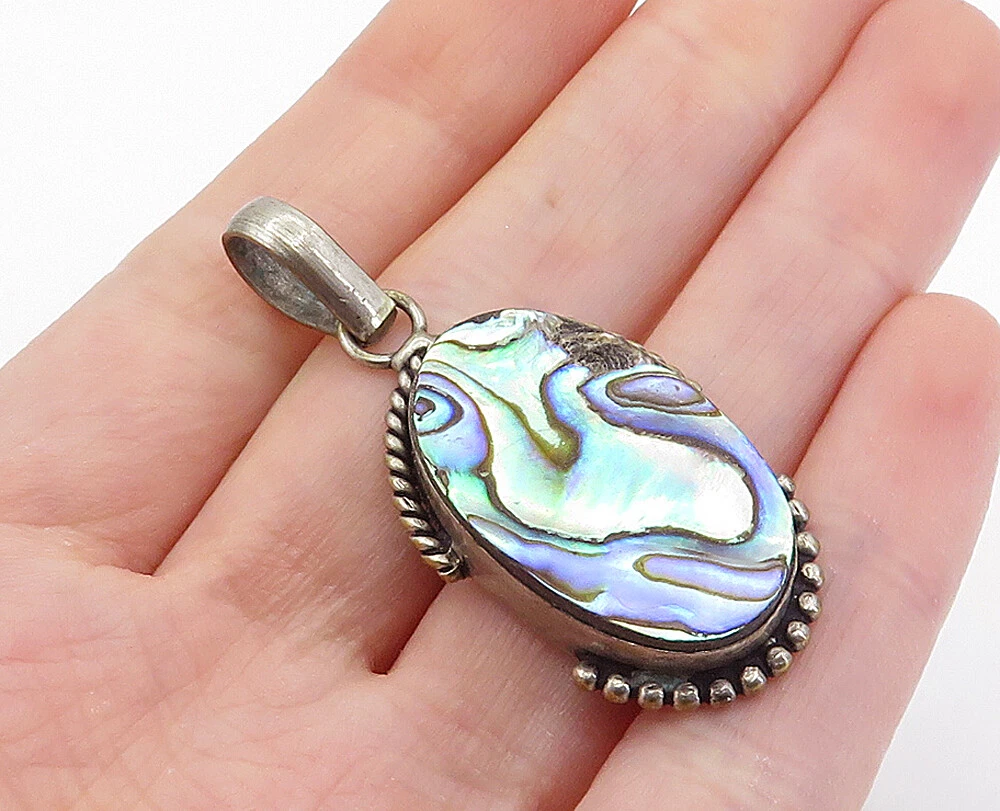 Vintage abalone jewelry deals